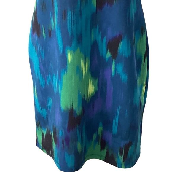 Tribal sleeveless shift dress large. 0702 - Picture 6 of 9